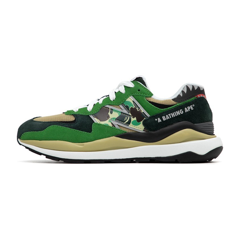 BAPE x New Balance 5740 Black Green Camo