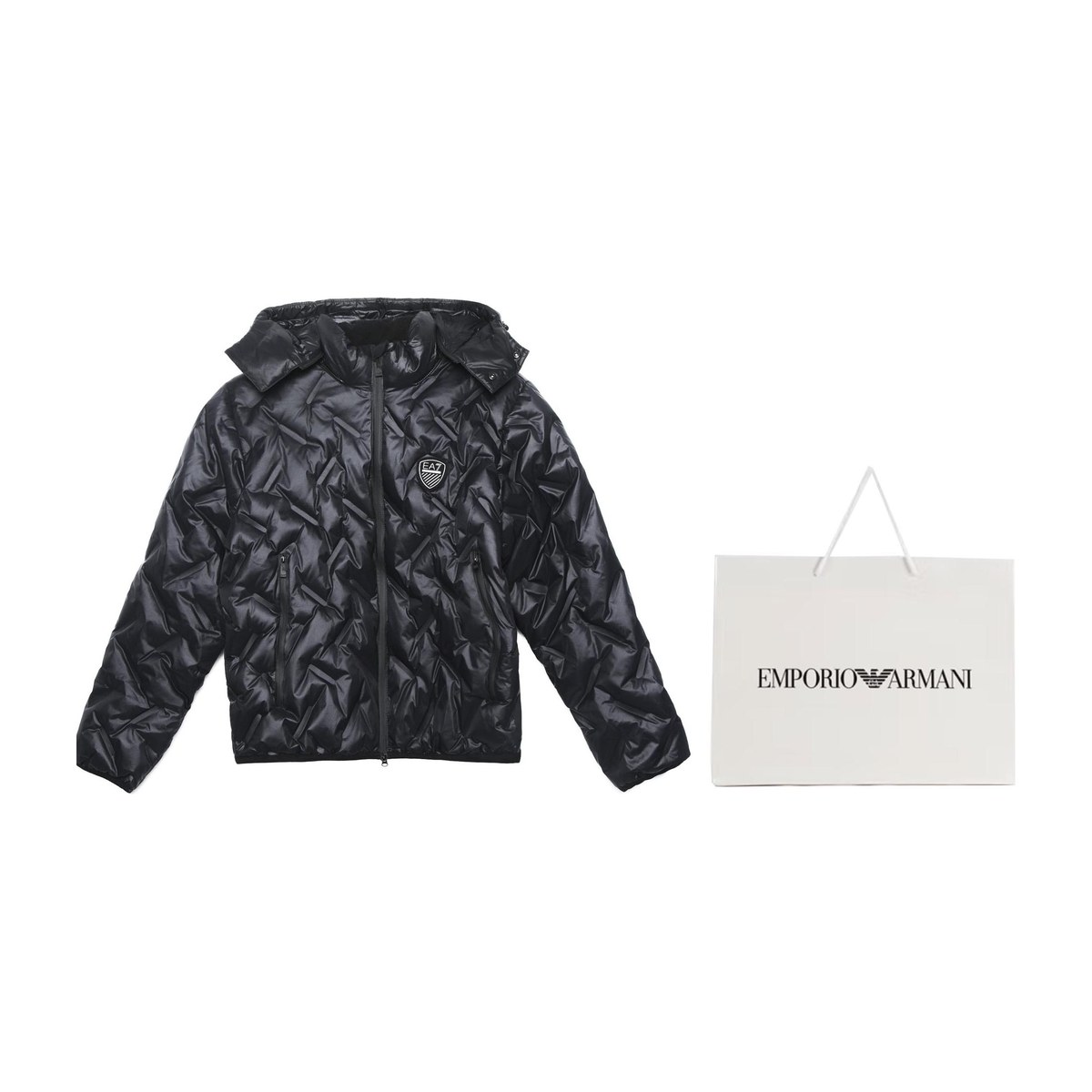 Emporio Armani EA7 Black Jacket