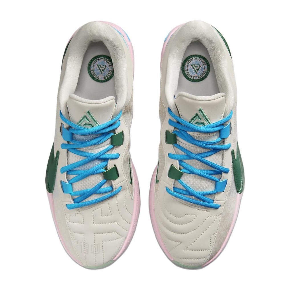 Nike Zoom Freak 5 White Pink Green