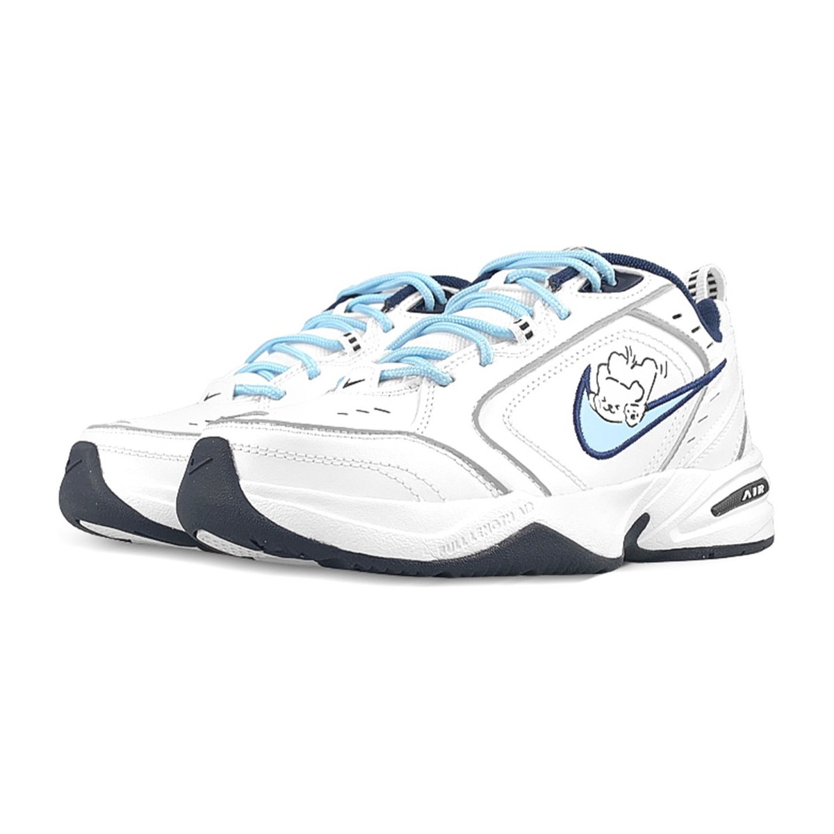 Nike Air Monarch 4 White Navy GGMZ