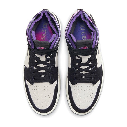 Jordan Retro High White Black Purple