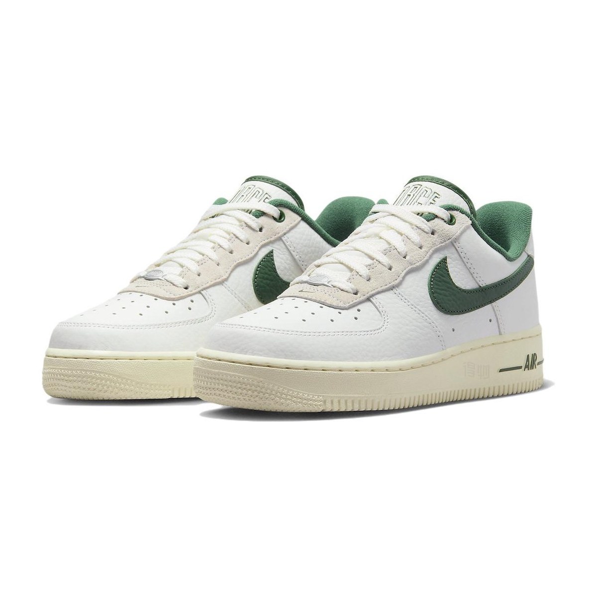 Nike Air Force 1 Low "Summit White and Gorge Green"