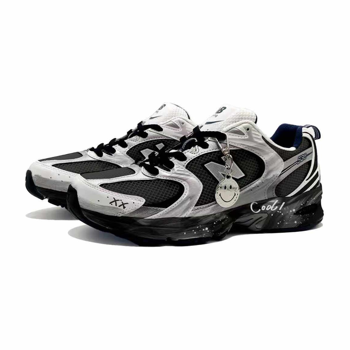 New Balance 530 Silver Ink Splash