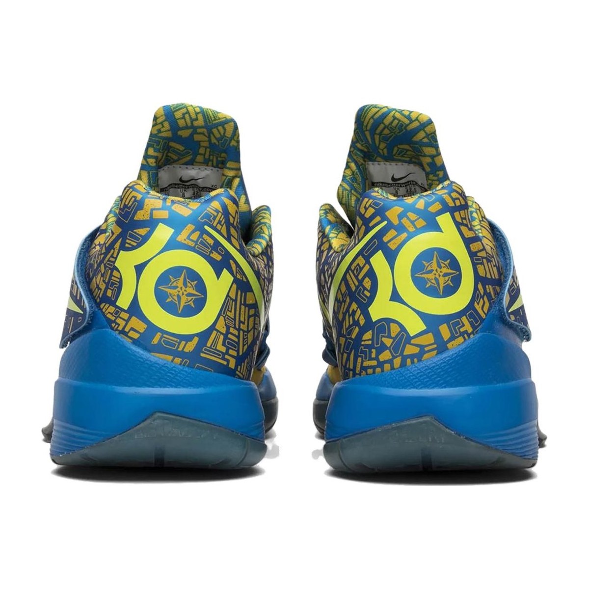 Nike KD 4 Blue Yellow
