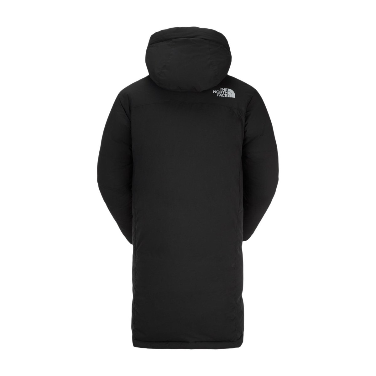 The North Face Logo Embroidered Hooded Down Jacket