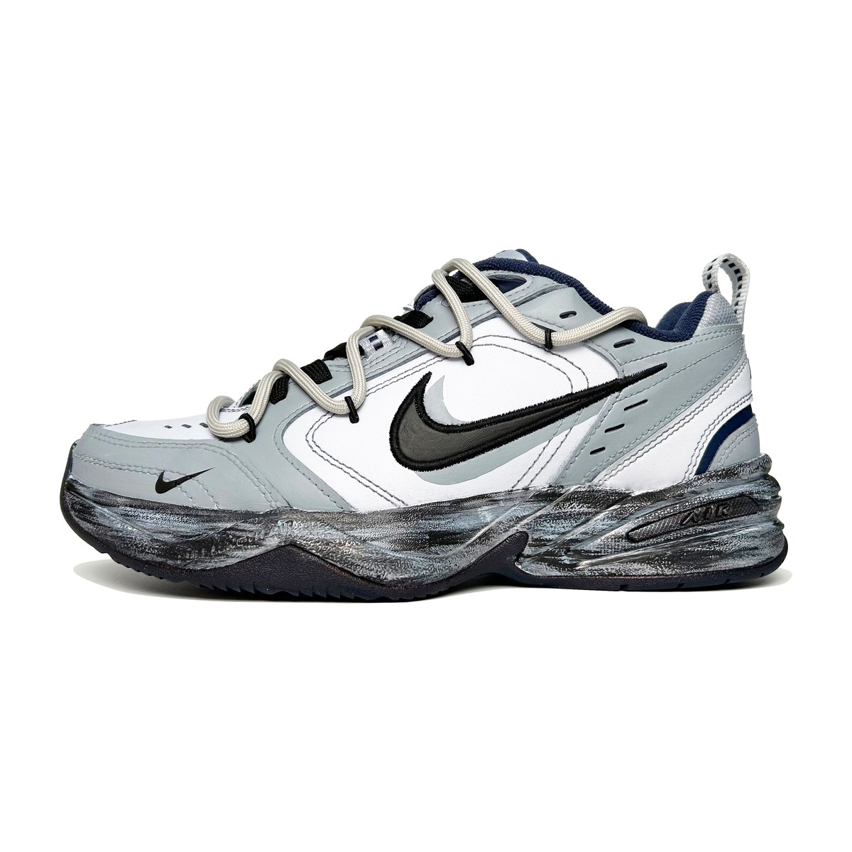 Nike Air Monarch 4 White Navy