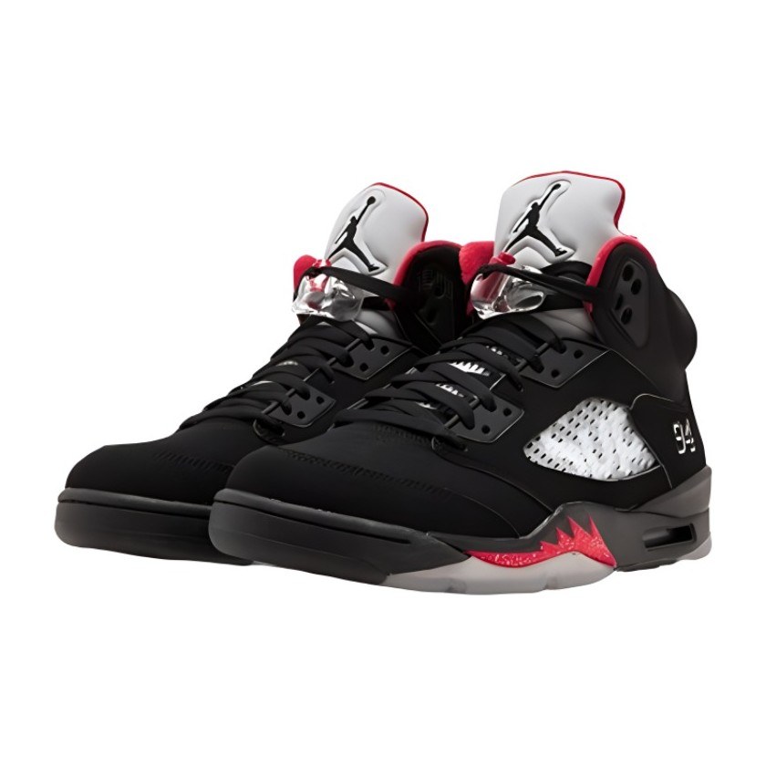 Supreme x Air Jordan 5 Retro Black