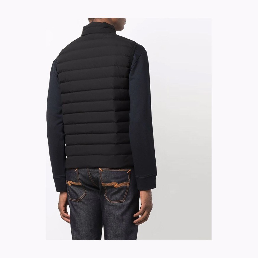 Emporio Armani Quilted Down Vest Black