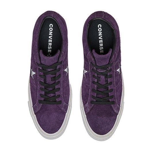Converse One Star White Purple