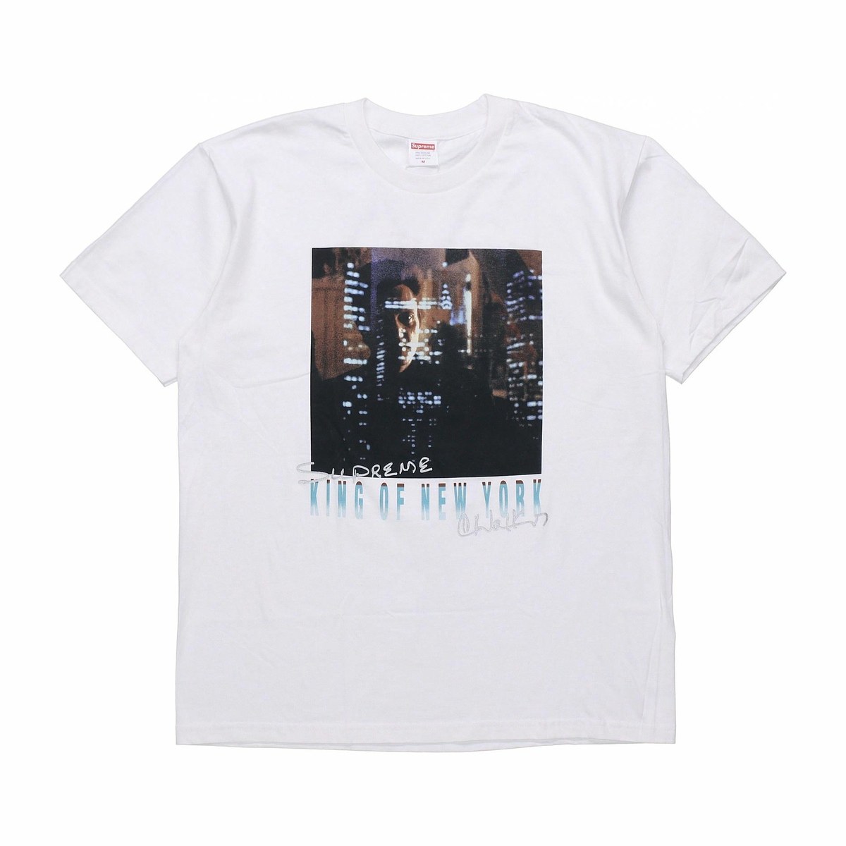 Supreme SS19 Christopher Walken King Of New York Tee White