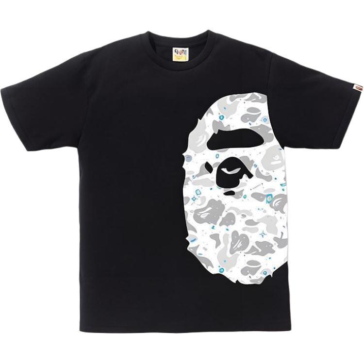 A BATHING APE BAPE Space Camo Big Head Tee