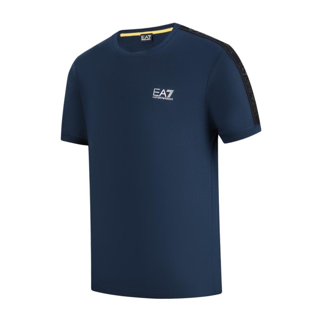 Emporio Armani EA7 SS24 Logo T-Shirt Navy
