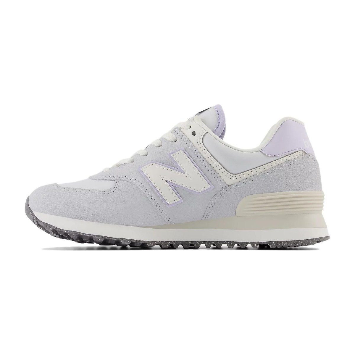 New Balance 574 Light Purple White