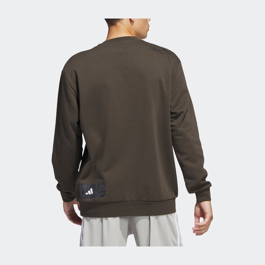 adidas CNY Pullover Sweatshirt Olive