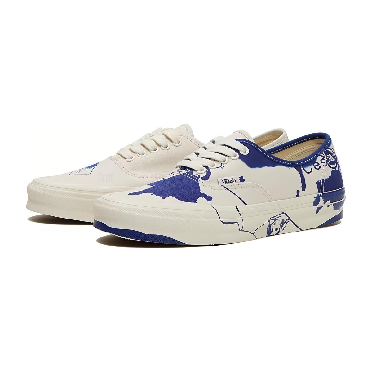 Vans OG Authentic LX White Blue