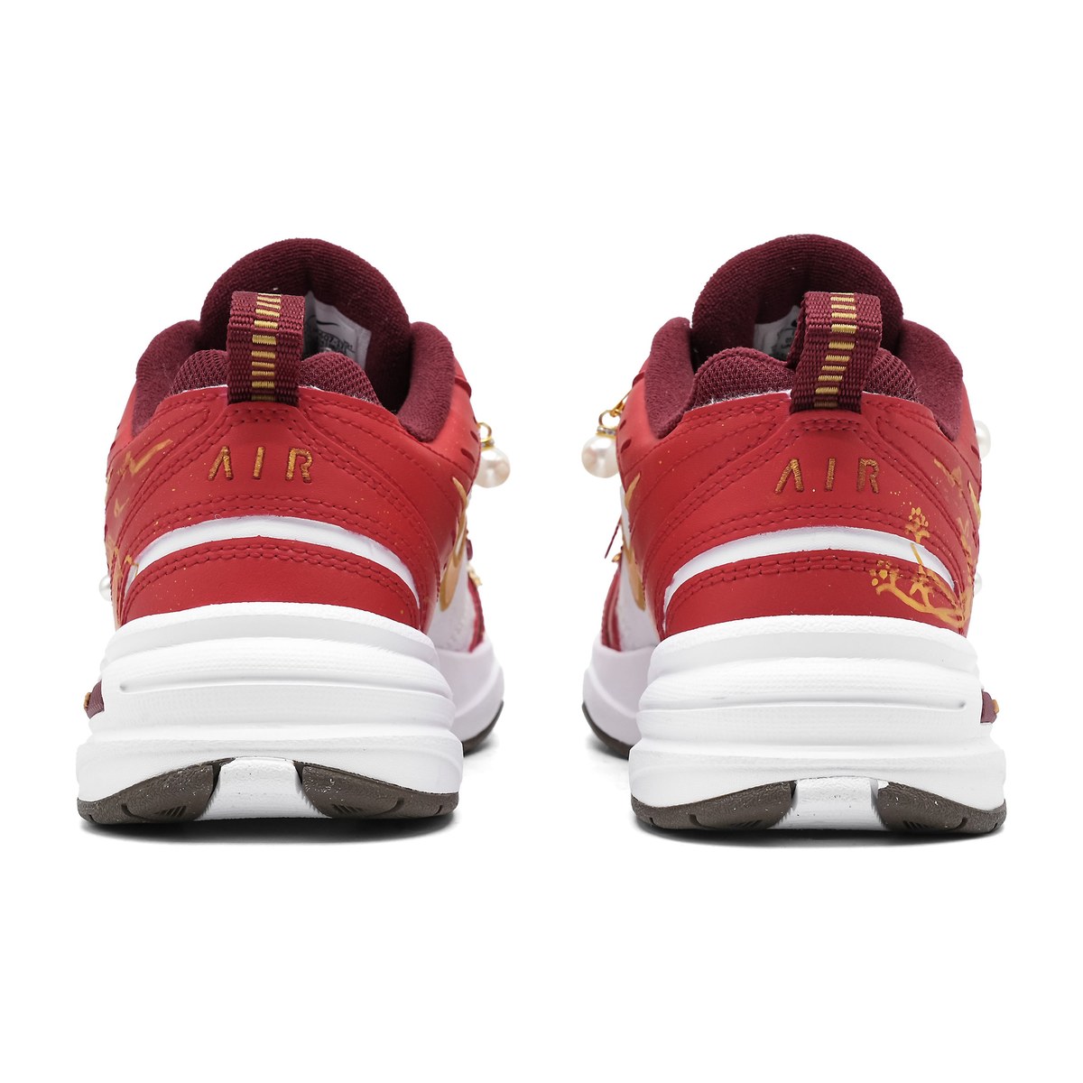 Nike Air Monarch 4 Red Gold