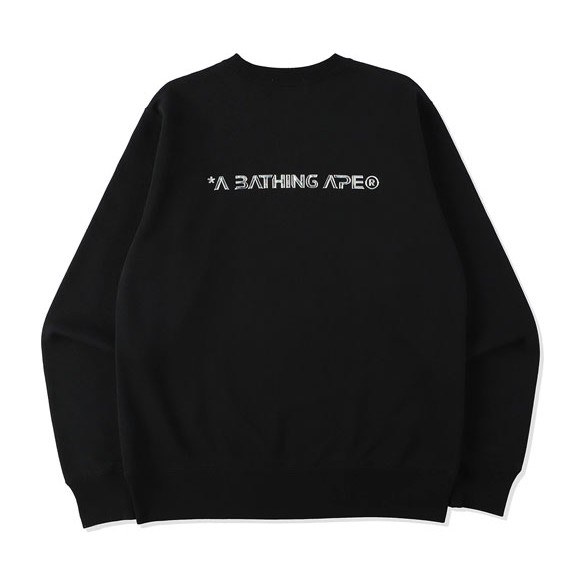 A BATHING APE BAPE Logo Crewneck Sweatshirt