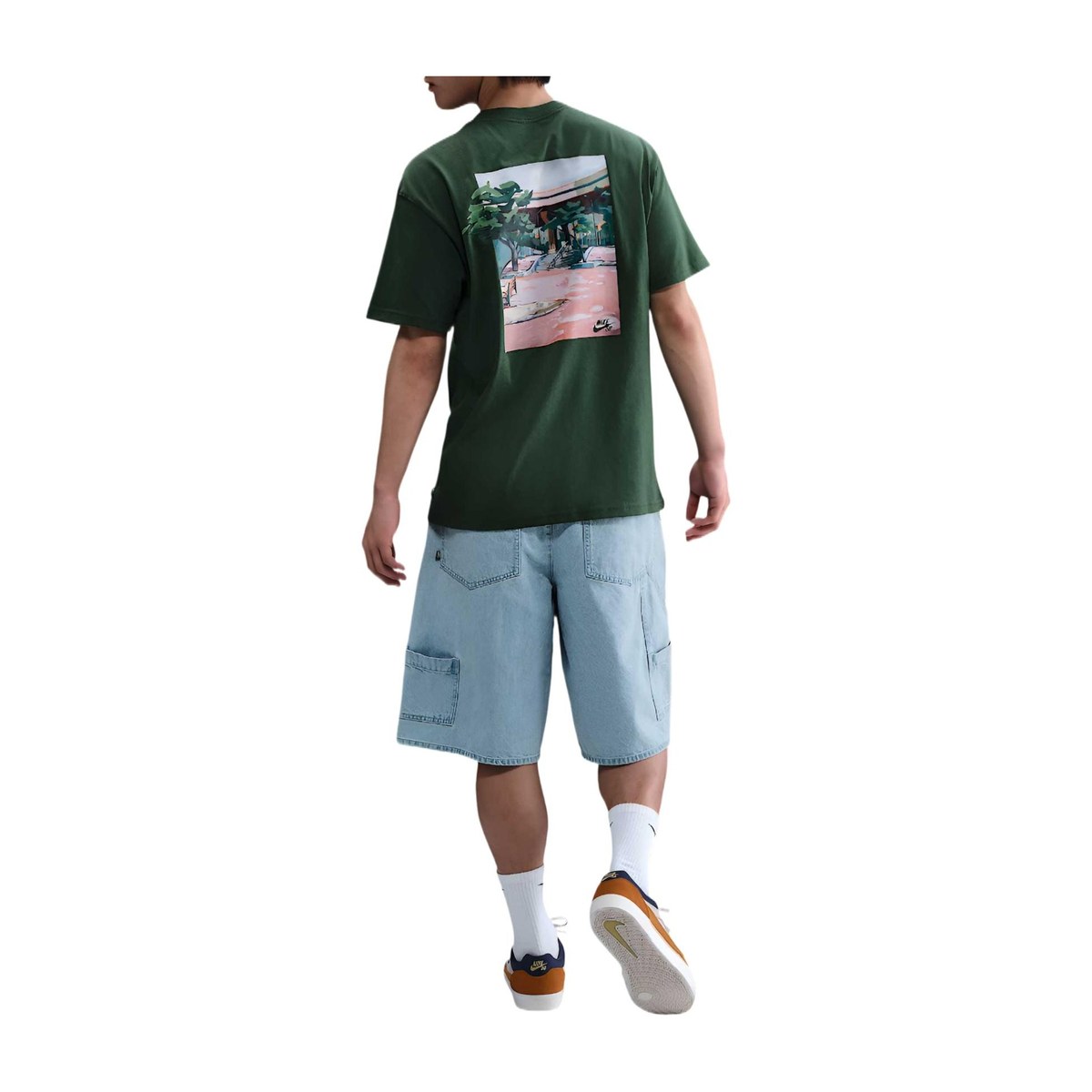 Nike Max90 SS25 SB Tee Green