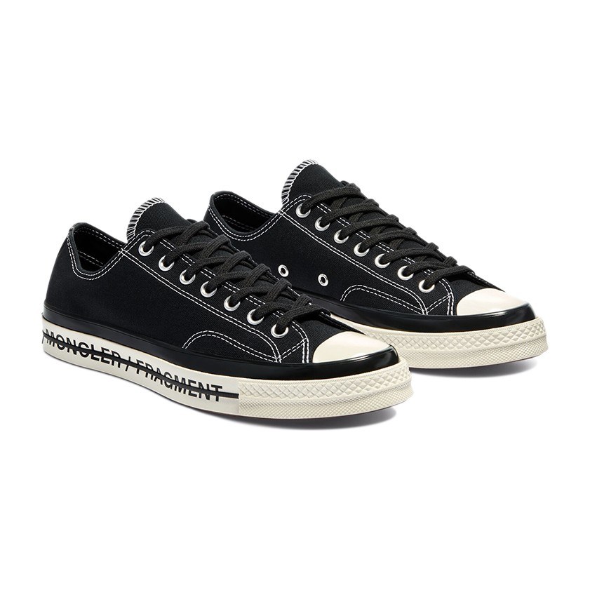 Fragment Design x Moncler x Converse Chuck Taylor All Star 1970s Black