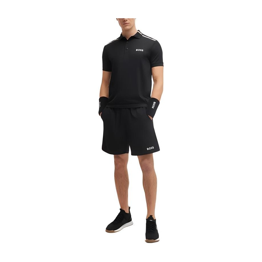 HUGO BOSS Logo Print Shorts
