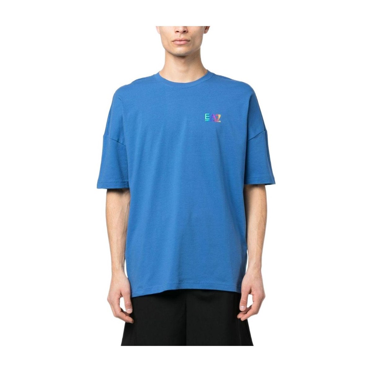 Emporio Armani EA7 SS23 Blue Tee
