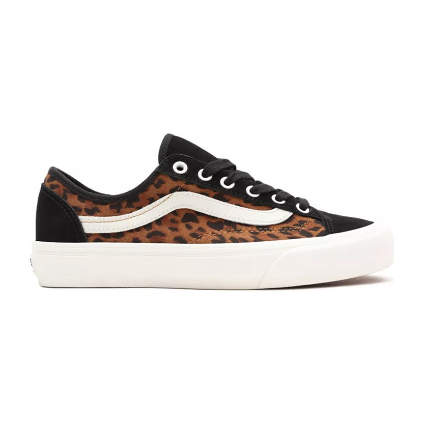 Vans Style 36 Leopard Suede Brown