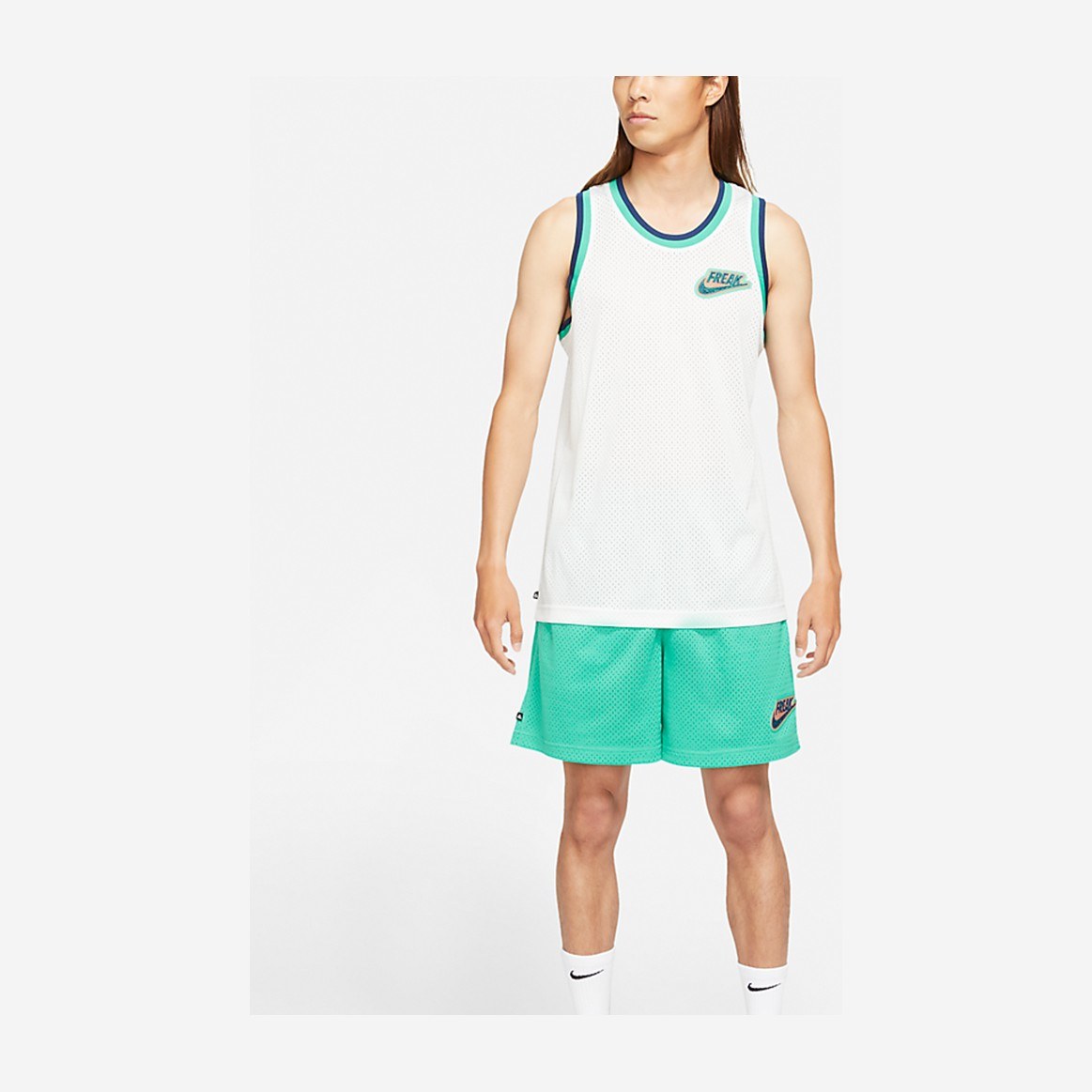 Nike Giannis "Freak" Basketball Tank White
