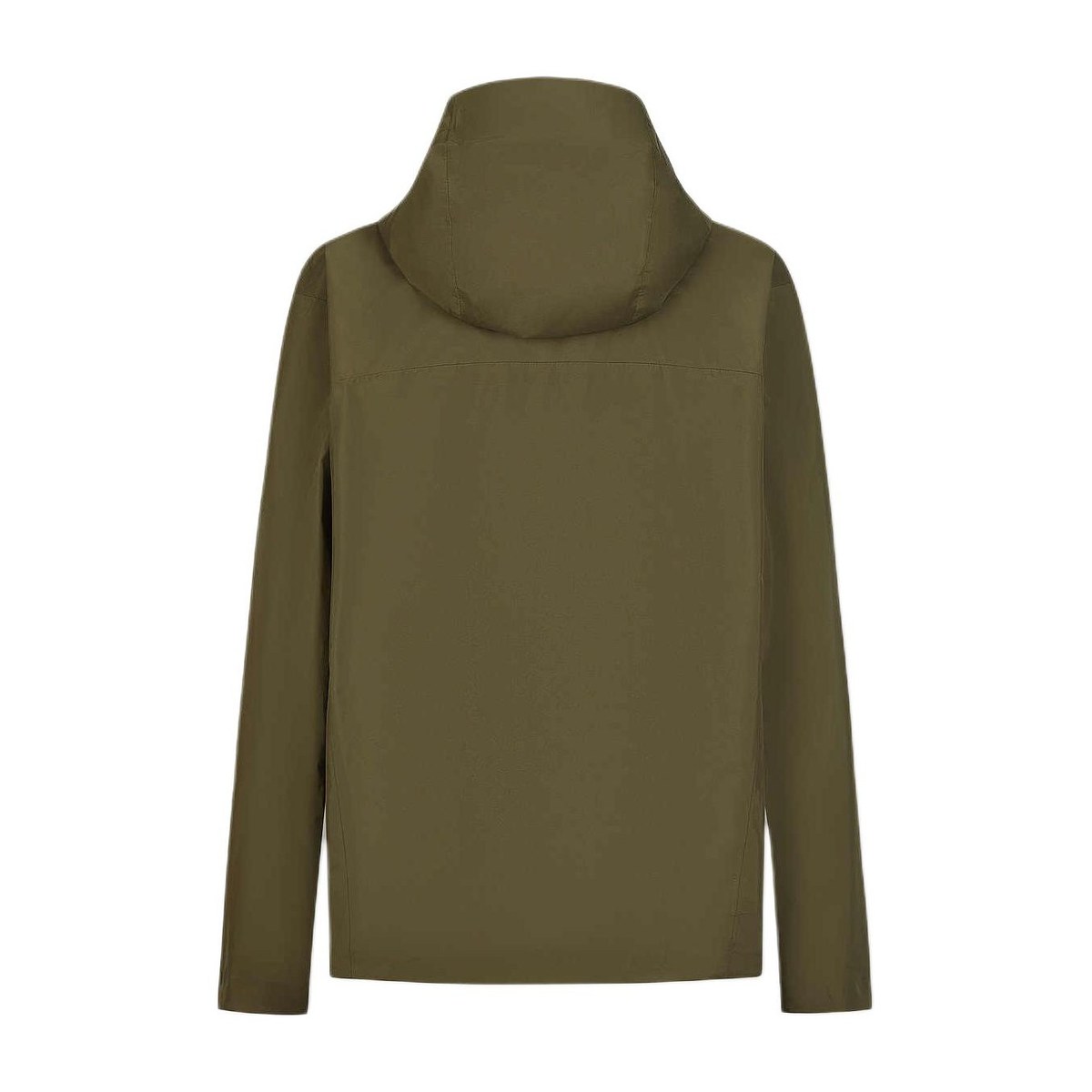 KARL LAGERFELD Hooded Zip Jacket Military Green