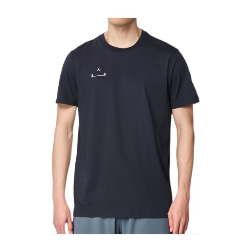 Jordan Logo Print T-Shirt Black