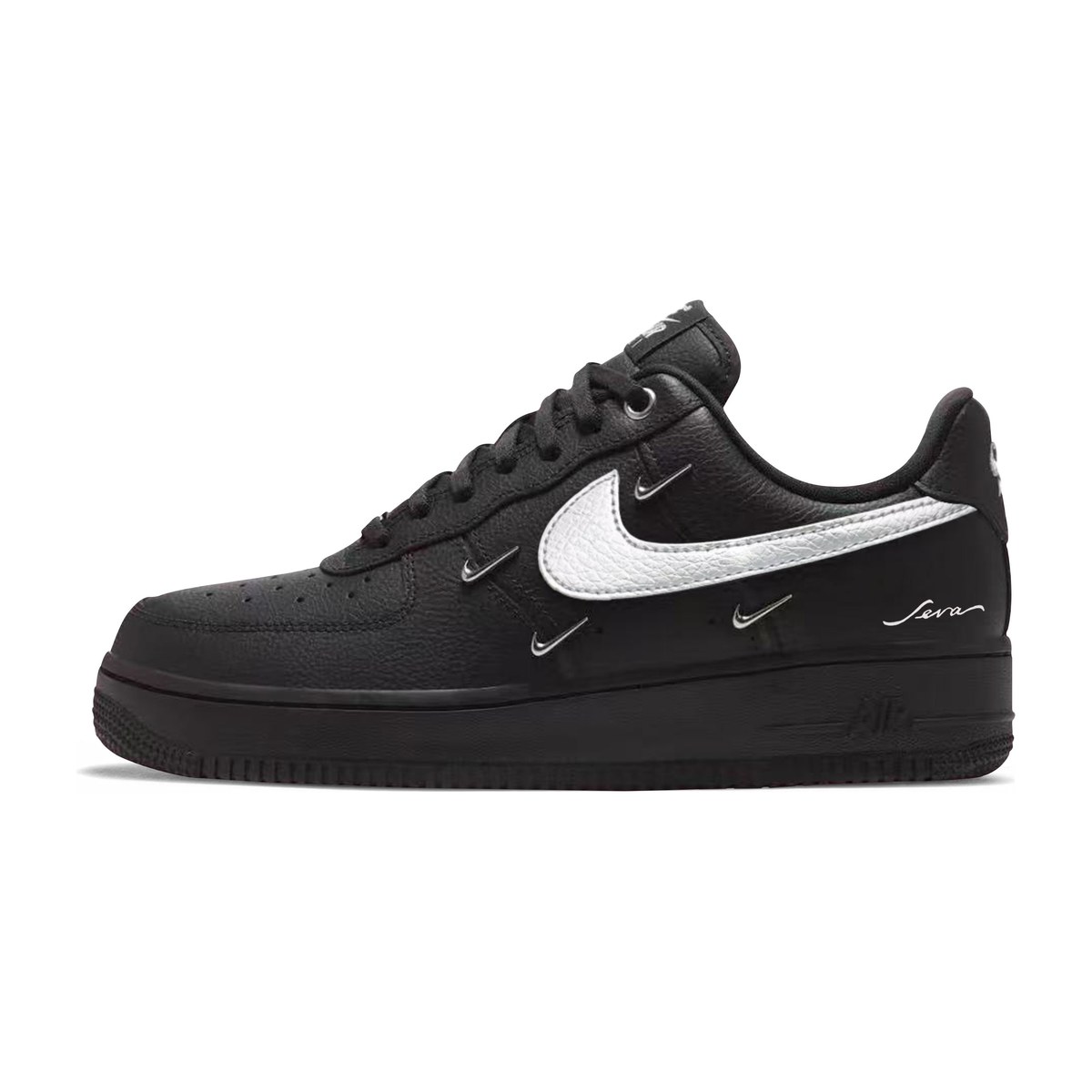 Nike Air Force 1 Low Black Silver