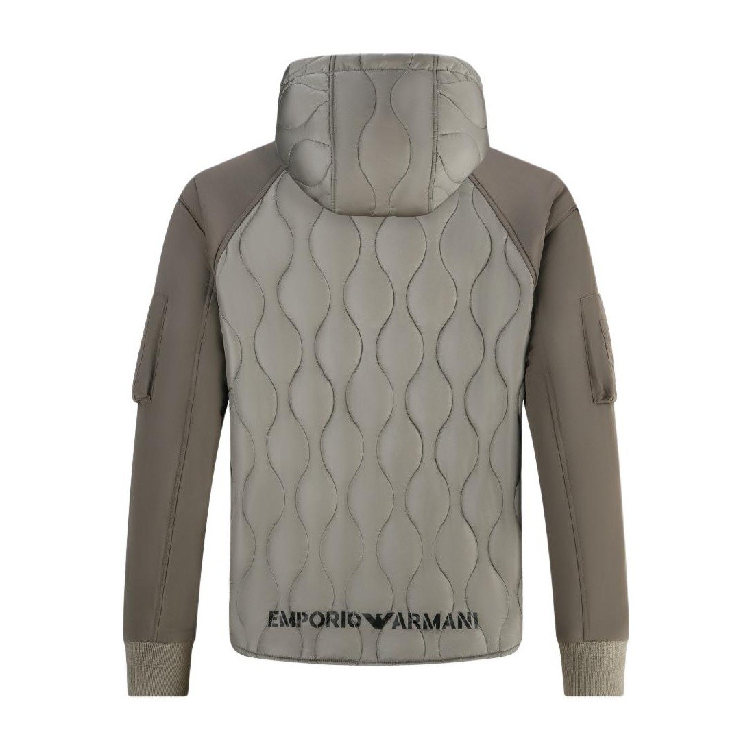 Emporio Armani FW23 Hooded Cotton Jacket