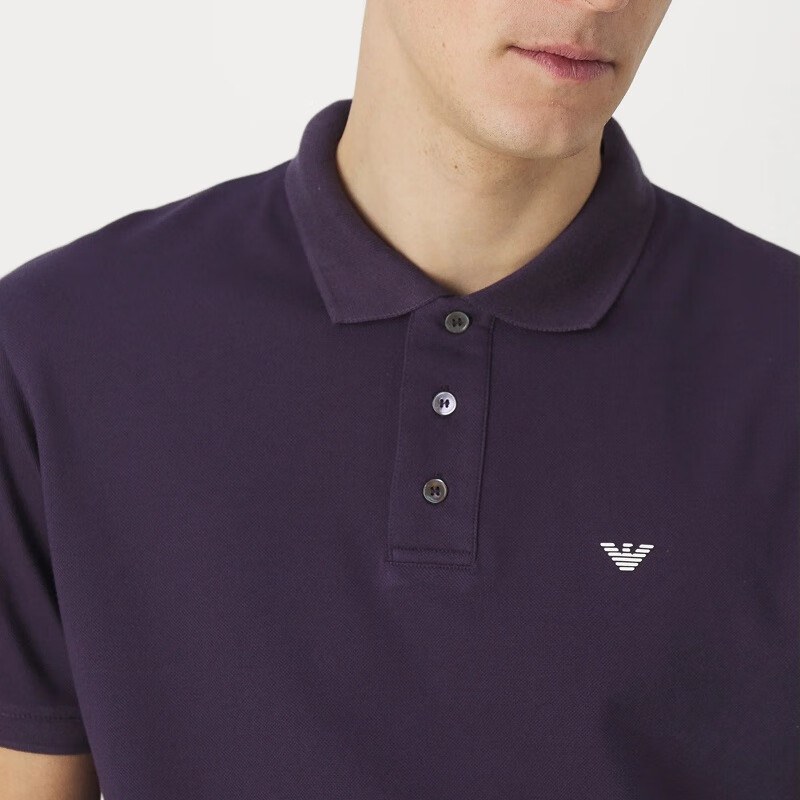 Emporio Armani Polo Shirt Purple