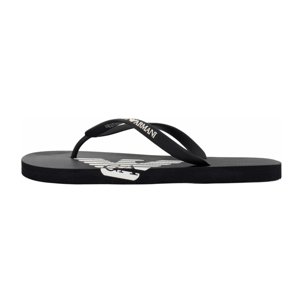 Emporio Armani Flip Flops Black