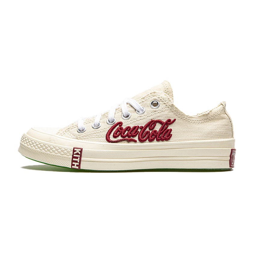 KITH x Converse Chuck Taylor All Star Low Beige Red