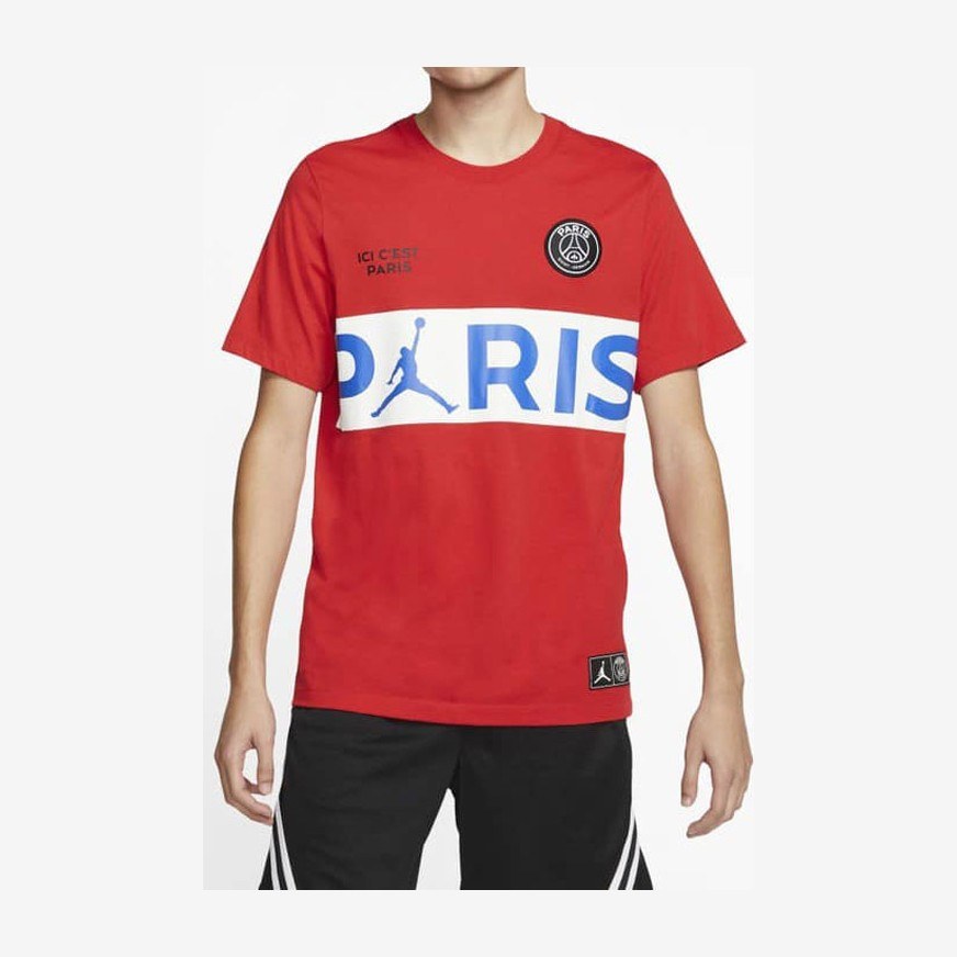 Jordan x PSG T-Shirt Red