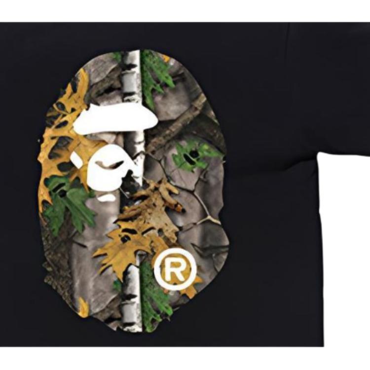 A BATHING APE Bape Head Tee Camo