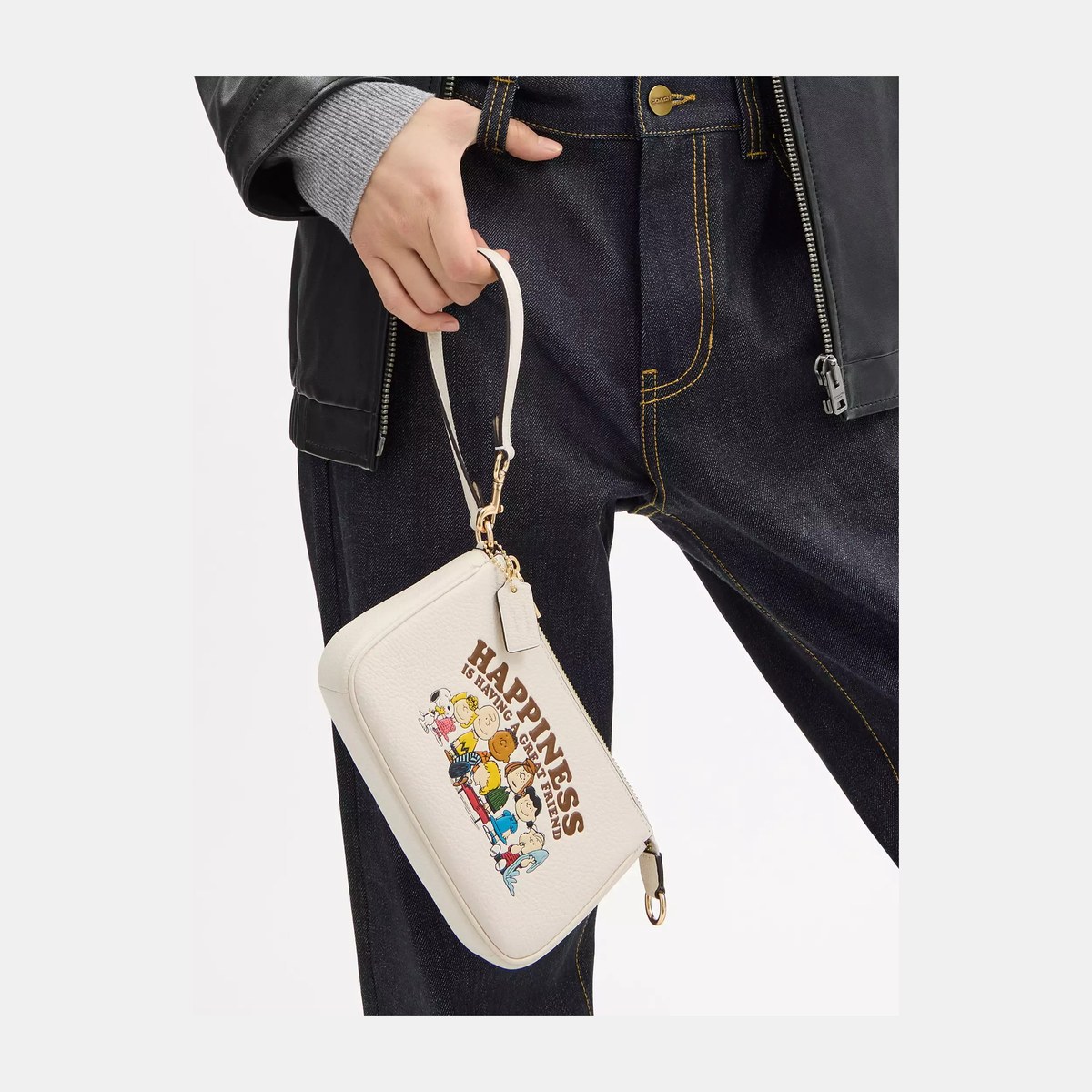 COACH x PEANUTS Nolita 19 White