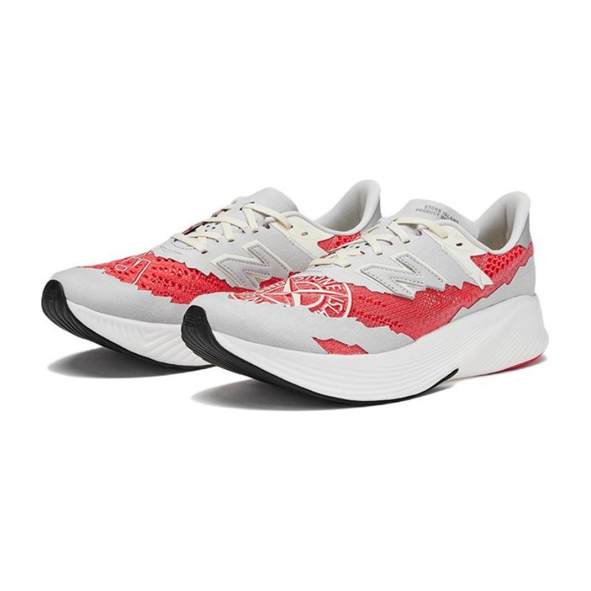 STONE ISLAND x New Balance FuelCell RC Elite v2 Grey Red