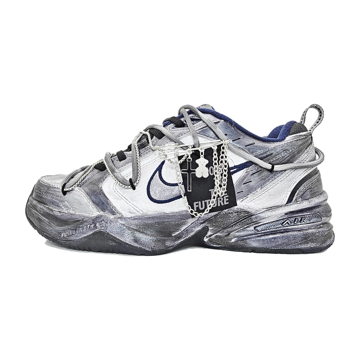 Nike Air Monarch 4 Silver