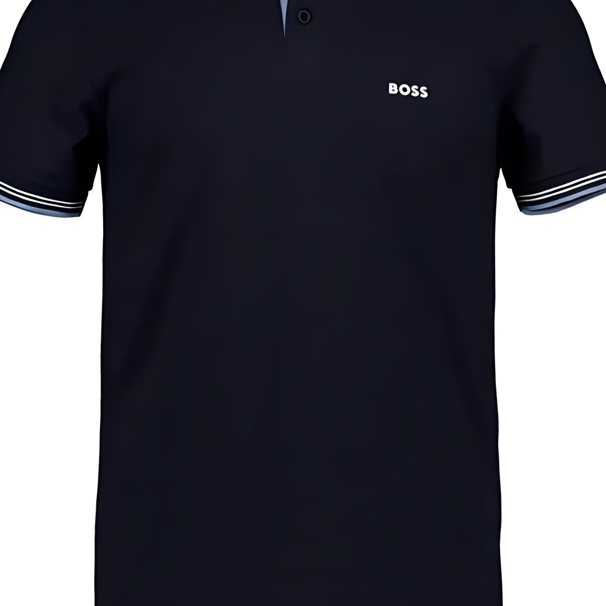 HUGO BOSS Slim Fit Polo Shirt Navy