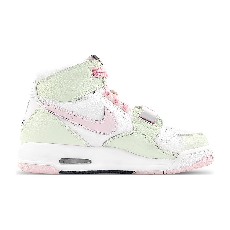 Jordan Legacy 312 High White Green Pink