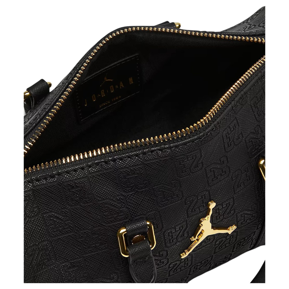 Jordan Monogram Crossbody Bag Black Gold