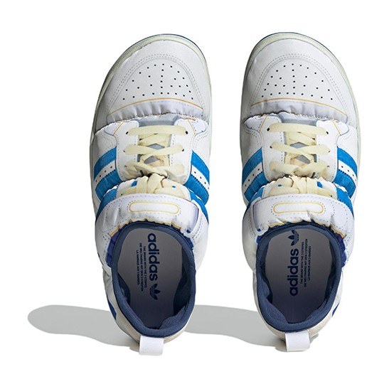 adidas Puffylette White Blue