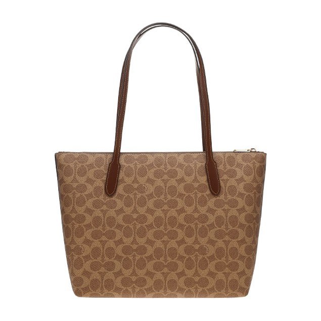 COACH Zip Top Tote 30