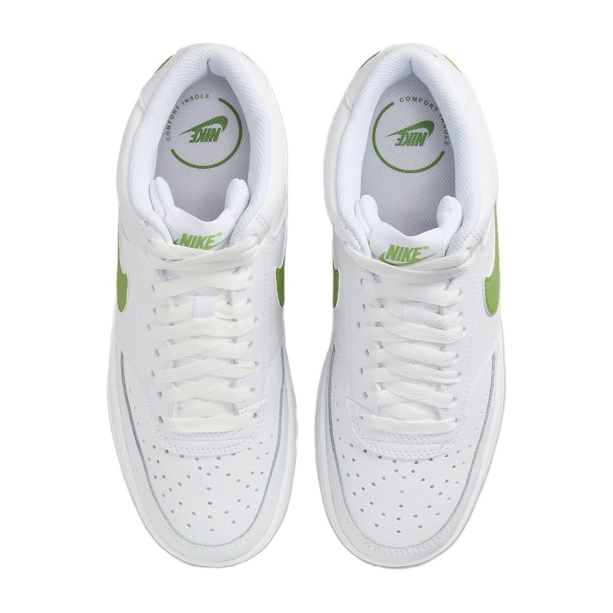Nike Court Vision Mid White Green