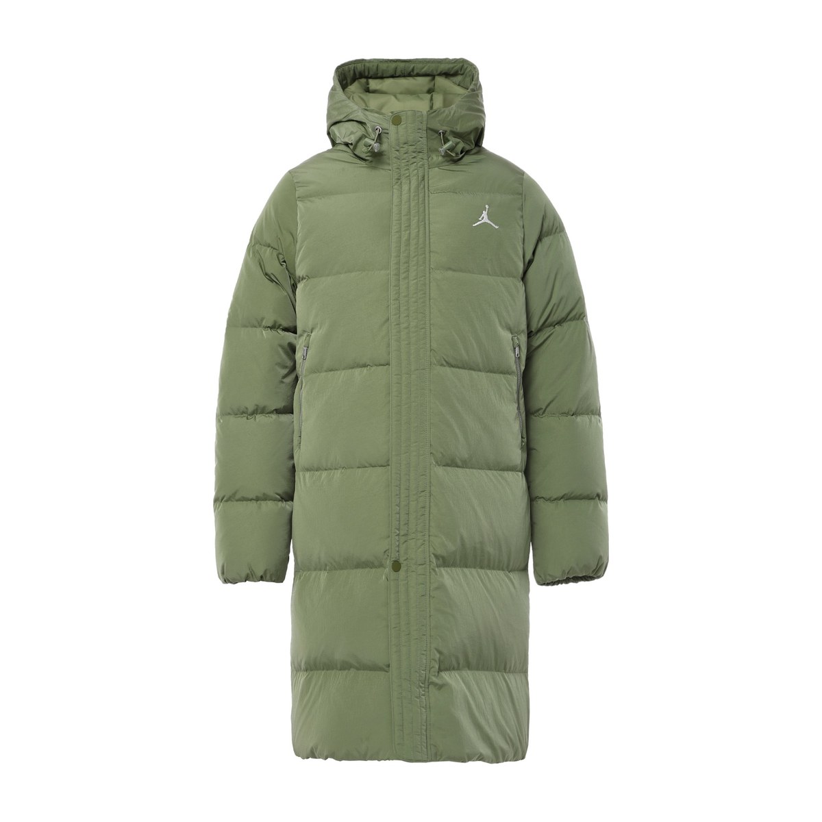 Jordan Essentials Mid-Length Puffer Jacket Light Olive