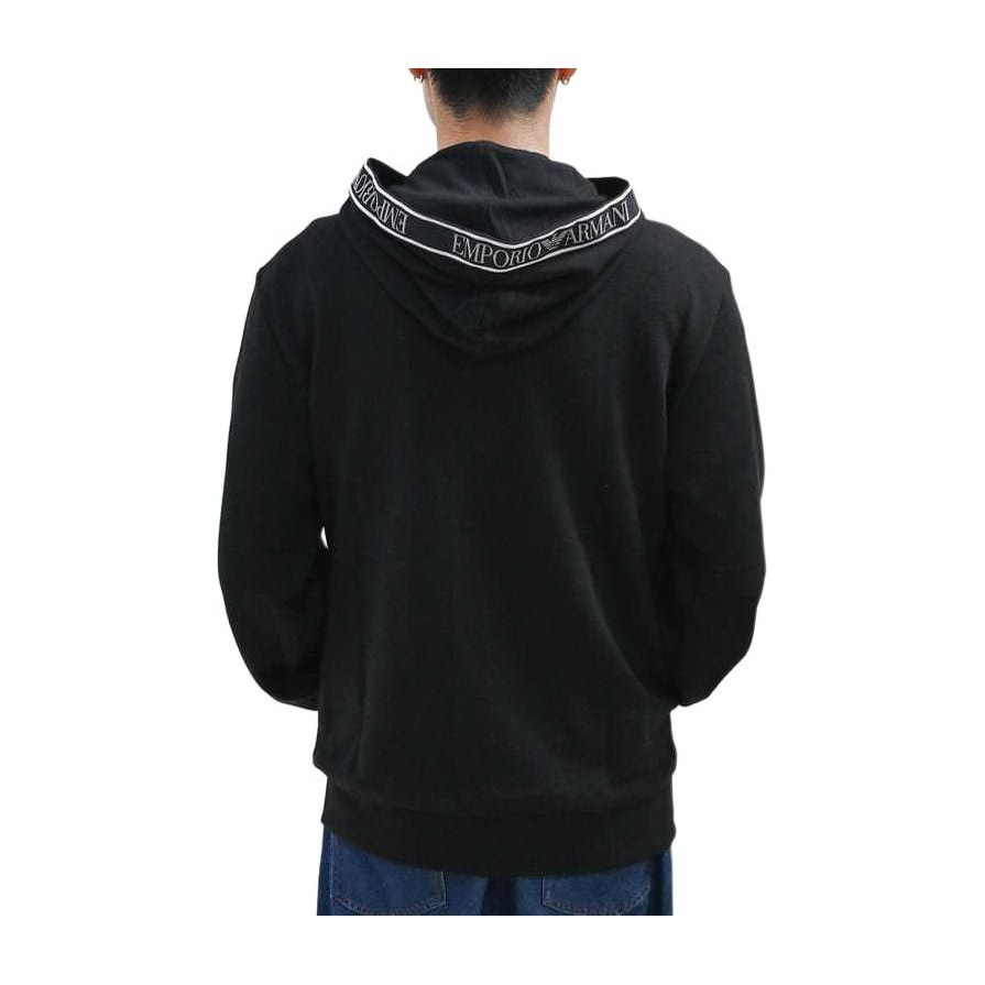Emporio Armani Hoodie Jacket Black