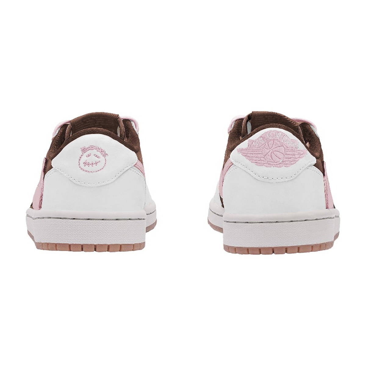 Travis Scott x Air Jordan 1 Low "Brown Pink"