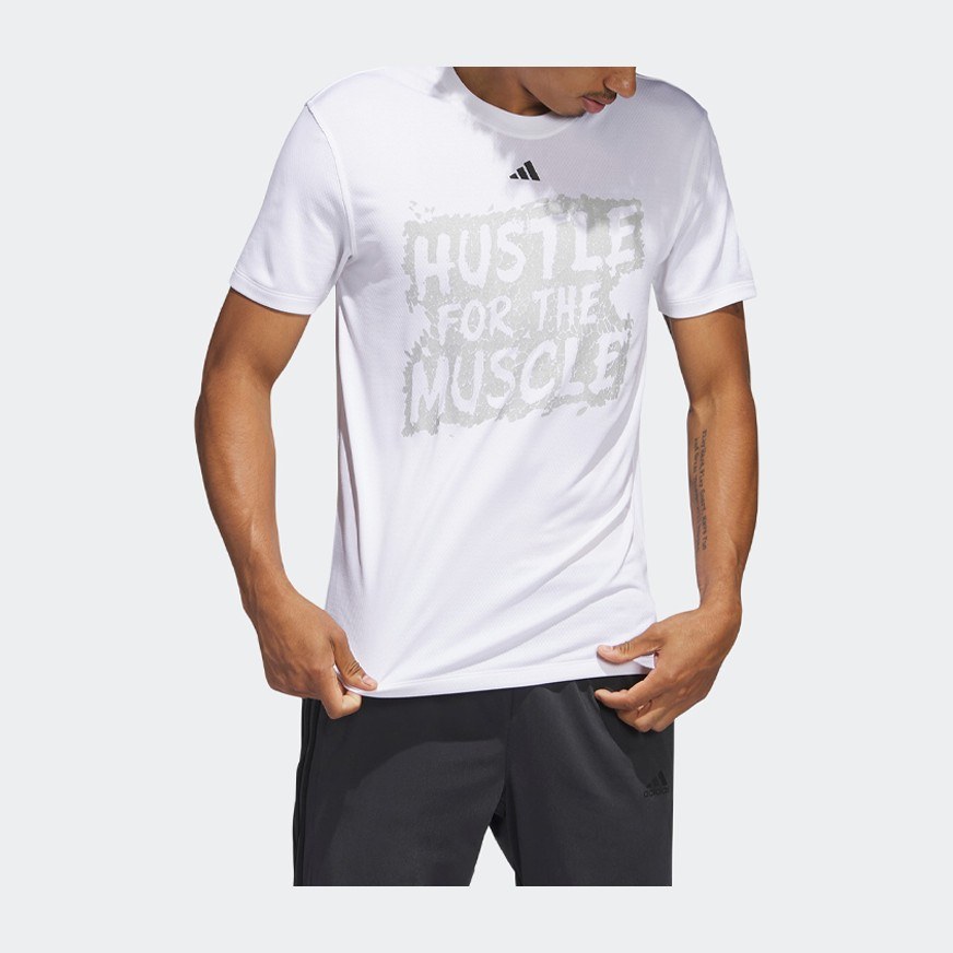 adidas Hustle For The Muscle Aeroready T
