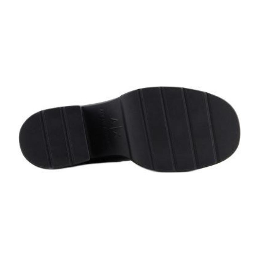 Armani Exchange Chelsea Boots Black